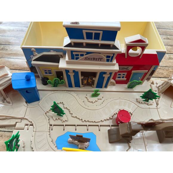 Disney Parks Pixar Toy Story Andy's Toy Chest Mini Playset Old West Roundup - Picture 10 of 16